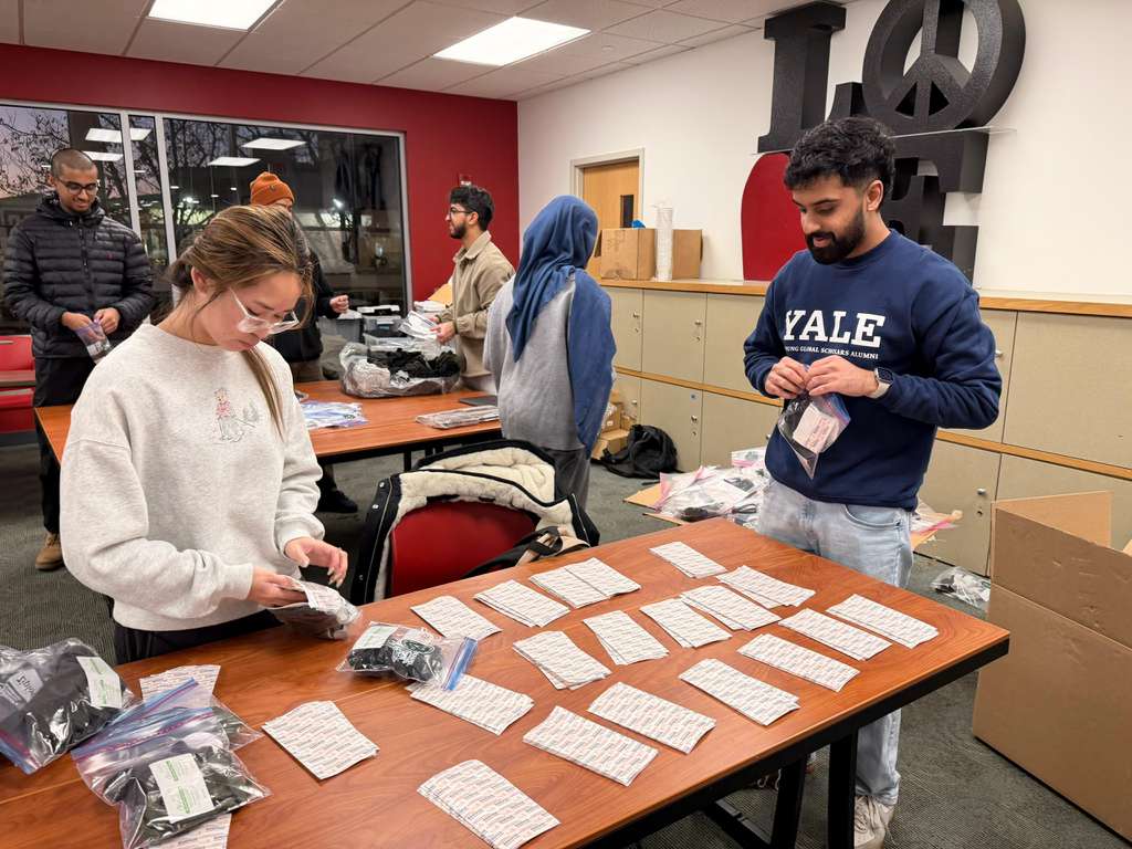 Helping Heart volunteers in action